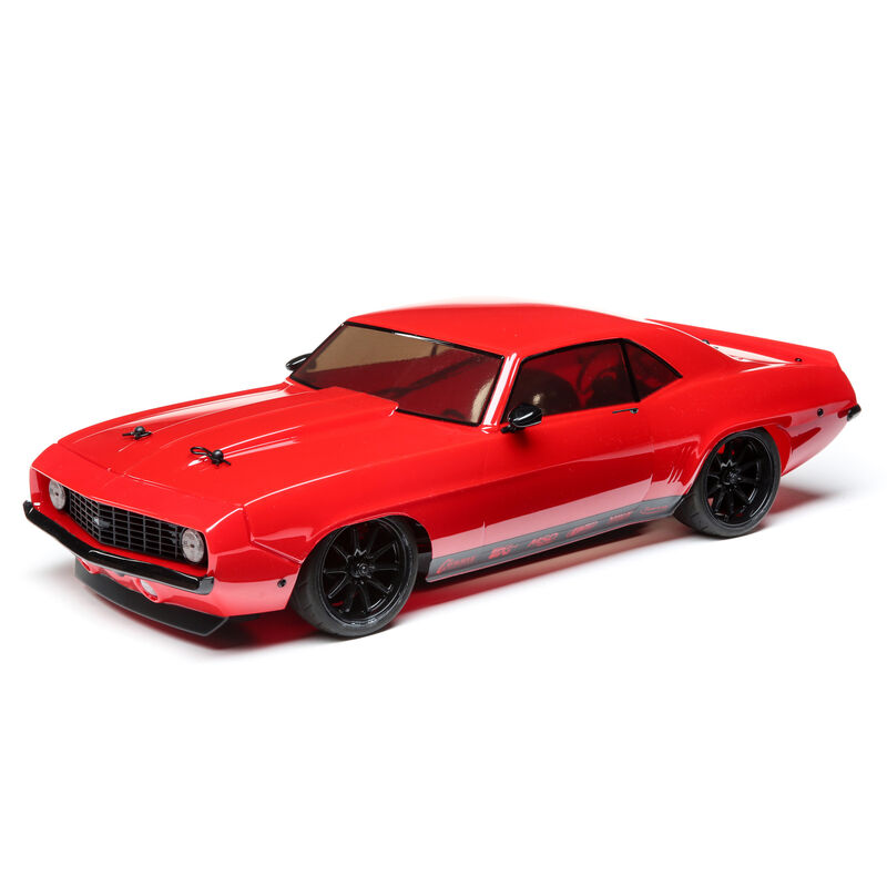 1/10 1969 Chevy Camaro V100 AWD Brushed RTR, Red